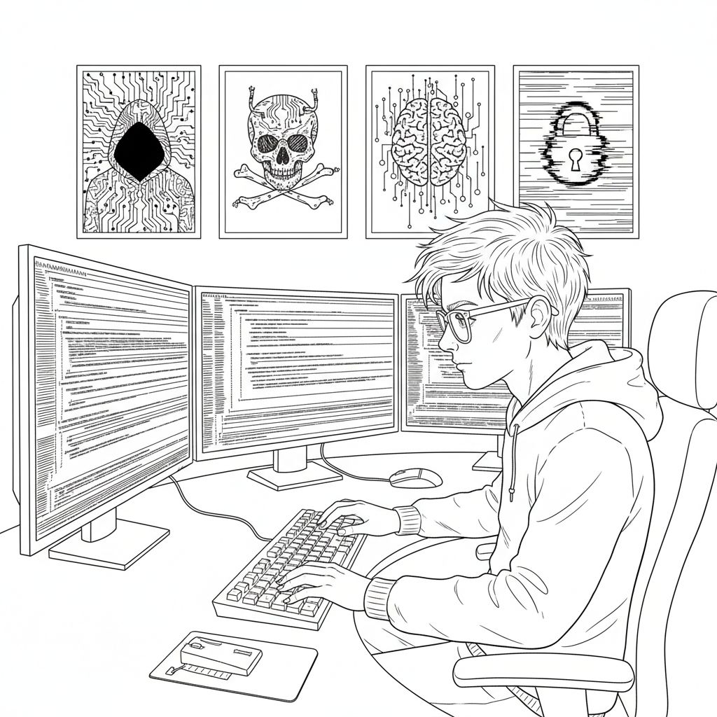 Example line art 1